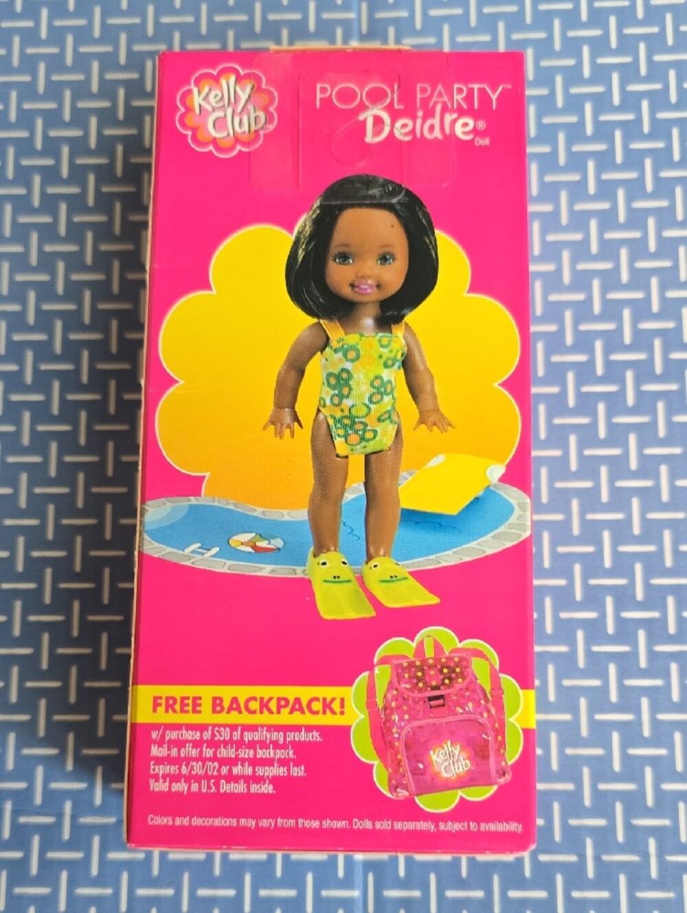 Kelly Club Pool Party Deidre Doll - Barbie 2001 - Picture 6 of 6